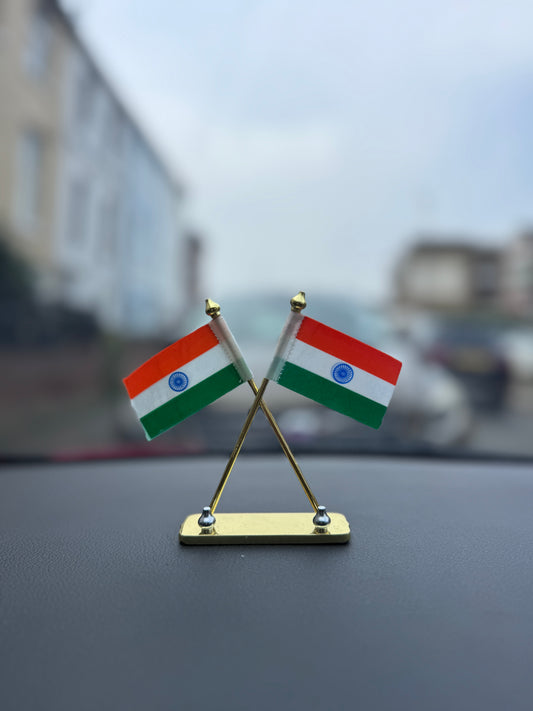 Indian National Flag For Car Dashboard 🇮🇳 Pack of 1