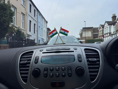 Indian National Flag For Car Dashboard 🇮🇳 Pack of 1