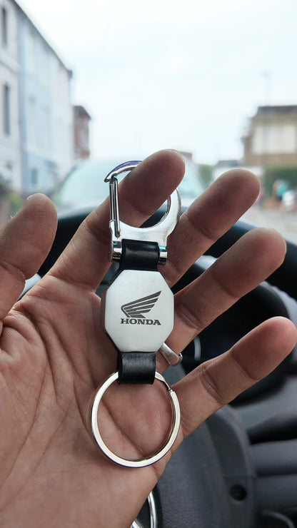 Premium Keychain with Leather Strap Pack of 1