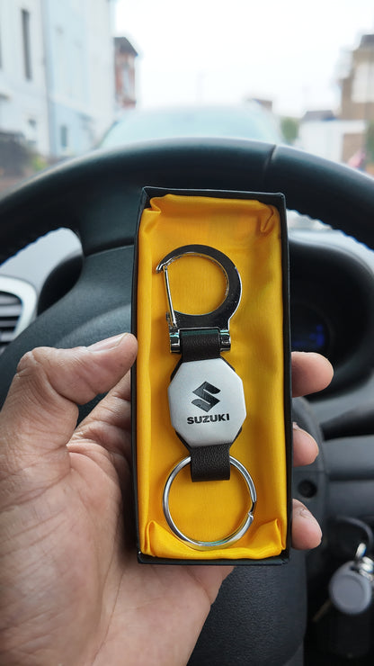 Premium Keychain with Leather Strap Pack of 1