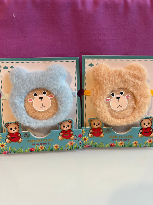 TEDDY BEAR CHILD SOFT RAKHI