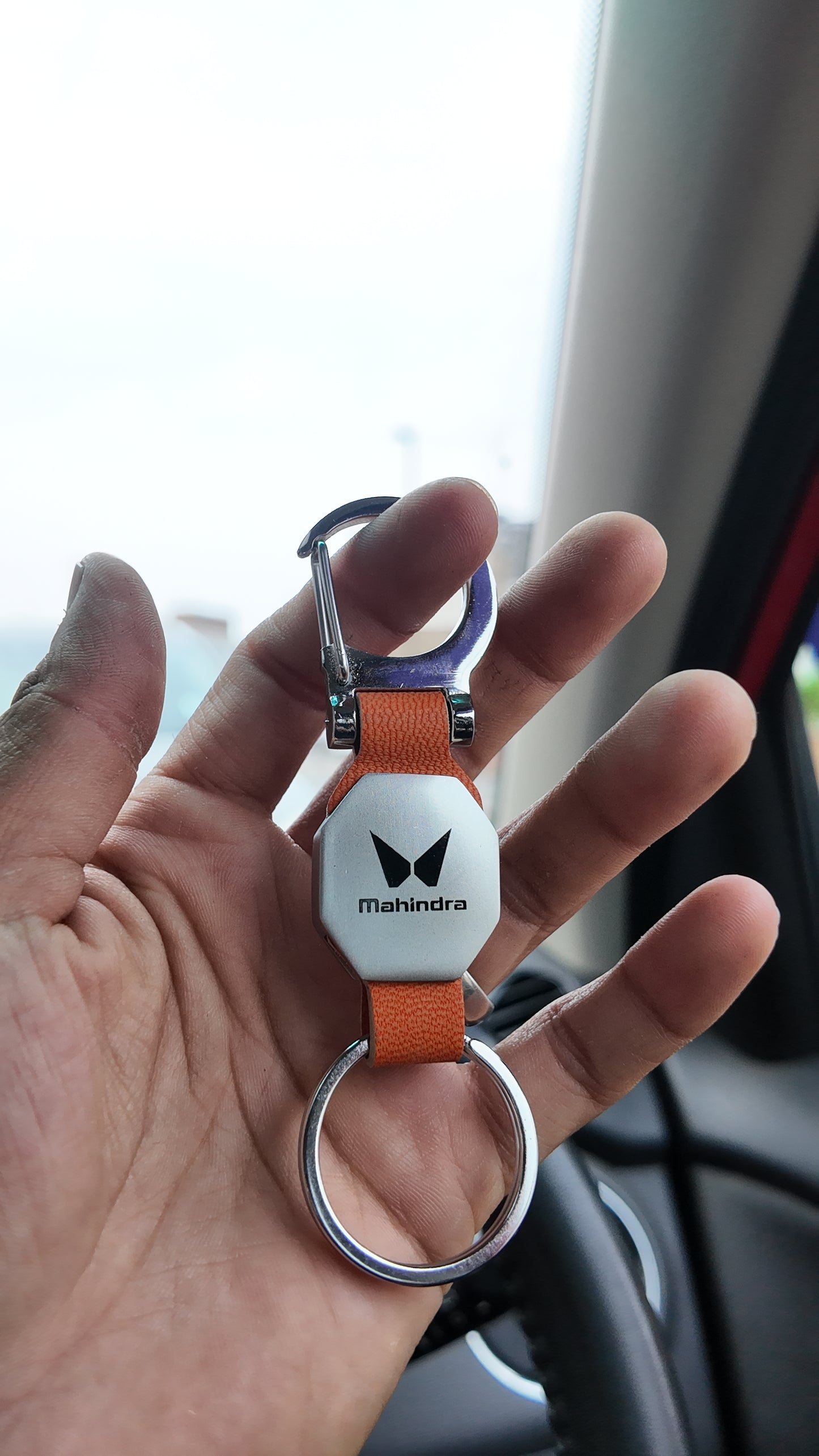 Premium Keychain with Leather Strap Pack of 1