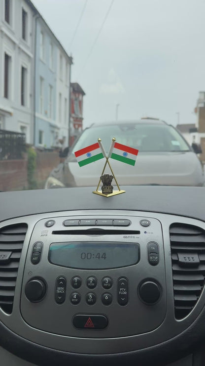 Indian National Flag For Car Dashboard 🇮🇳 Pack of 1